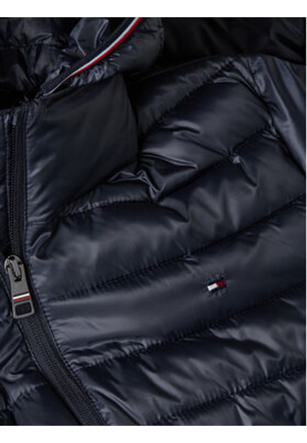 TOMMY HILFIGER - Tommy Hilfiger Kurtka przejściowa WW0WW39580 Granatowy Regular Fit. Kolor: niebieski. Materiał: syntetyk