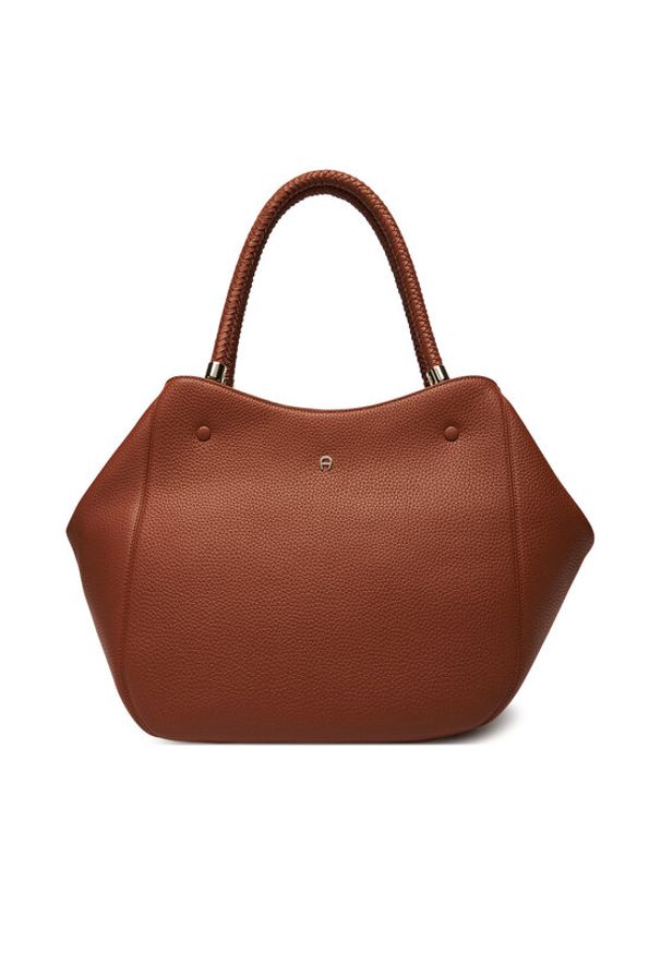 Aigner Torebka 137422 Brązowy. Kolor: brązowy. Materiał: skórzane