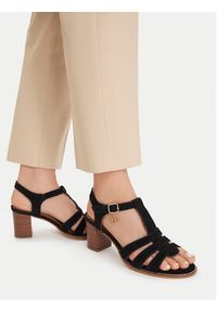 Lasocki Sandały CEO-25F531-4 Czarny. Kolor: czarny. Materiał: zamsz, skóra #9