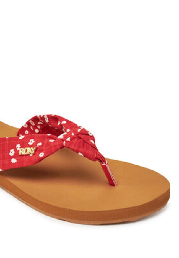 Roxy Japonki ARJL101175 Czarny. Kolor: czarny. Materiał: materiał