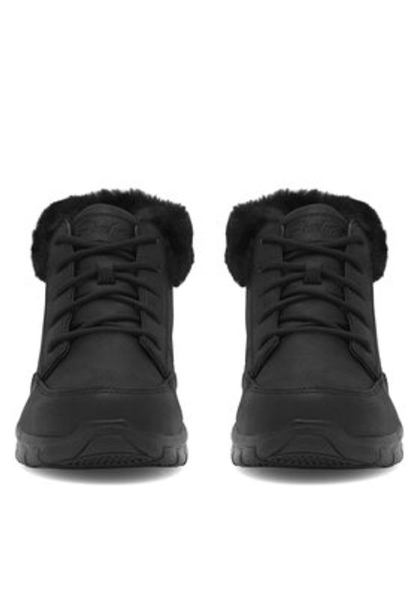 skechers - Skechers Sneakersy 167258 BBK Czarny. Kolor: czarny. Materiał: materiał