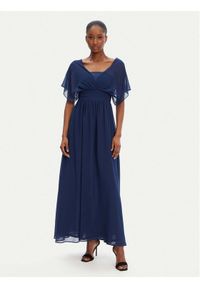 Marella Sukienka wieczorowa Amal 2515221342 Granatowy Regular Fit. Kolor: niebieski. Materiał: syntetyk. Styl: wizytowy #1