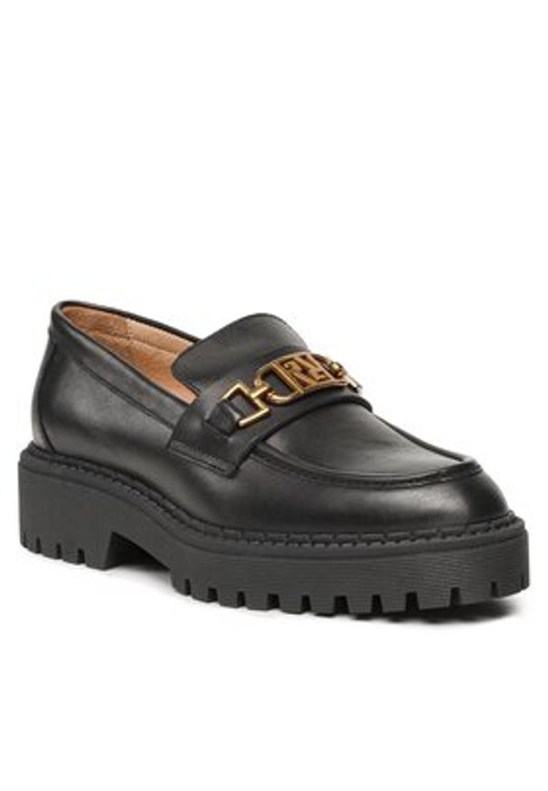 Gino Rossi Loafersy PRISCILLA-23900 Czarny. Kolor: czarny. Materiał: skóra