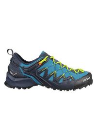 Buty trekkingowe męskie Salewa MS Wildfire Edge. Zapięcie: sznurówki. Kolor: wielokolorowy, czarny. Materiał: guma, tkanina, zamsz, materiał, syntetyk. Szerokość cholewki: normalna