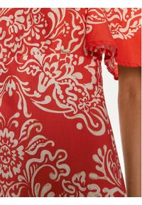 Gaudi Sukienka letnia 411FD15049 Pomarańczowy Regular Fit. Kolor: pomarańczowy. Materiał: bawełna. Sezon: lato #3
