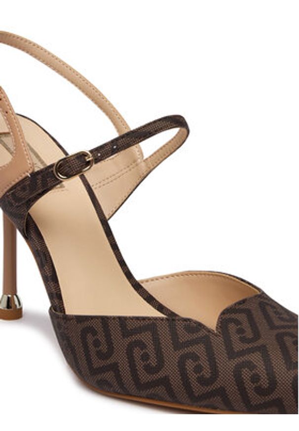 Liu Jo Szpilki Demi 13 SA6009 EX339 Brązowy. Kolor: brązowy. Materiał: skóra. Obcas: na szpilce