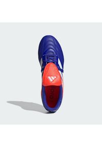 Adidas - Buty Copa Gloro 2 FG. Kolor: czerwony, niebieski, wielokolorowy, biały. Materiał: skóra. Sport: piłka nożna