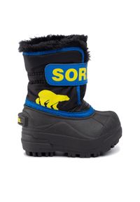 sorel - Sorel Śniegowce Toddler Snow Commander NV1960 Czarny. Kolor: czarny. Materiał: materiał #1