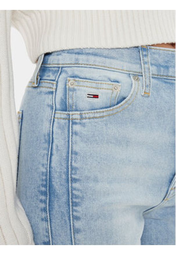 Tommy Jeans Jeansy Sylvia DW0DW19285 Niebieski Flare Fit. Kolor: niebieski