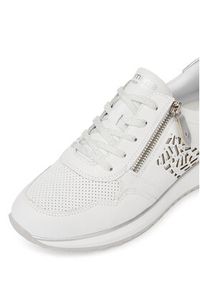 Remonte Sneakersy D1G00-80 Biały. Kolor: biały. Materiał: skóra #4