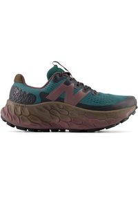 Buty męskie New Balance Fresh Foam X More Trail v3 MTMORNAC – niebieskie. Kolor: niebieski. Materiał: guma, materiał, syntetyk. Szerokość cholewki: normalna. Sport: fitness