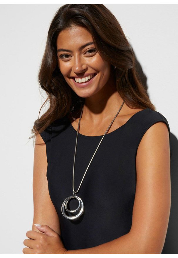 bonprix - Kostium kąpielowy. Kolor: czarny. Materiał: materiał