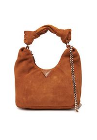 Guess Torebka Isotta HWSG96 60010 Brązowy. Kolor: brązowy. Materiał: zamszowe, skórzane #5