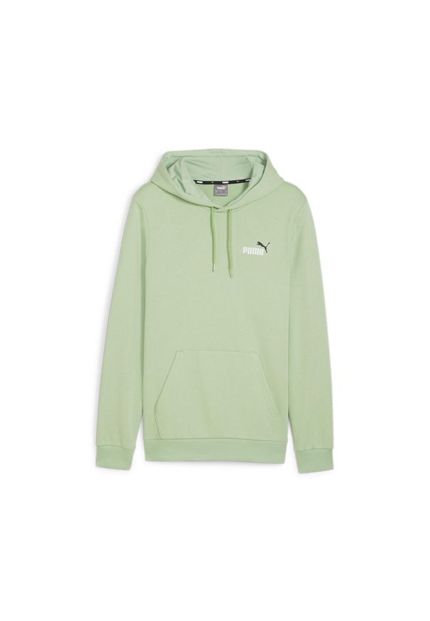 Bluza Sportowa Męska Puma Ess+ 2 Col Small Logo Tr. Kolor: zielony. Sport: fitness