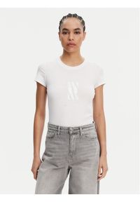 Armani Exchange T-Shirt XW000511 AF11929 U0002 Biały Slim Fit. Kolor: biały. Materiał: bawełna #1