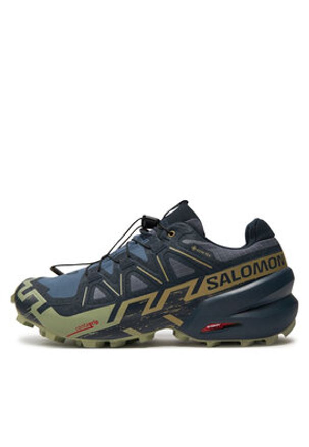 salomon - Salomon Buty do biegania Speedcross 6 Gore-Tex L47465500 Granatowy. Kolor: niebieski. Materiał: materiał. Technologia: Gore-Tex. Model: Salomon Speedcross