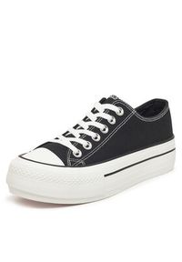 DeeZee Trampki SH-066 Czarny. Kolor: czarny. Materiał: materiał #3