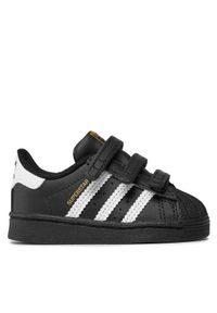 Adidas - adidas Sneakersy Superstar Cf I EF4843 Czarny. Kolor: czarny. Materiał: skóra. Model: Adidas Superstar #1