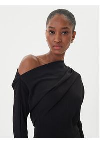 Eleh Sukienka wieczorowa EFW250188 Czarny Regular Fit. Kolor: czarny. Materiał: syntetyk. Styl: wizytowy #3