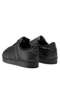 Adidas - adidas Sneakersy Superstar C FU7715 Czarny. Kolor: czarny. Materiał: skóra. Model: Adidas Superstar #6