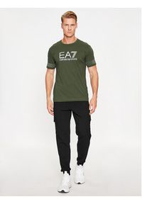 EA7 Emporio Armani T-Shirt 6RPT37 PJ3BZ 1845 Zielony Regular Fit. Kolor: zielony. Materiał: bawełna #3