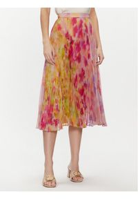 TwinSet - TWINSET Spódnica plisowana 241TP2592 Kolorowy Regular Fit. Materiał: syntetyk. Wzór: kolorowy #1