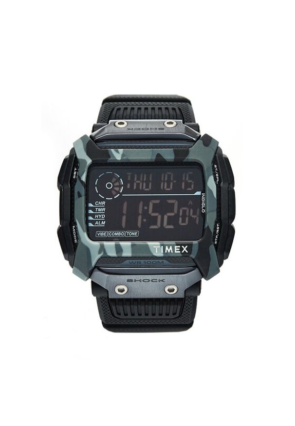 Timex Zegarek Command TW5M18200 Czarny. Kolor: czarny