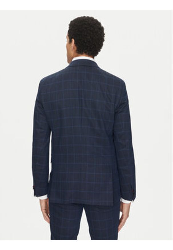 Hugo - HUGO Garnitur Arti/Hesten232X 50535473 Granatowy Extra Slim Fit. Kolor: niebieski. Materiał: syntetyk