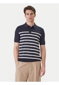 TOMMY HILFIGER - Tommy Hilfiger Polo Essential MW0MW37396 Granatowy Regular Fit. Typ kołnierza: polo. Kolor: niebieski. Materiał: bawełna #1