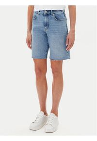 Vero Moda Szorty jeansowe Cleo 10329547 Niebieski Regular Fit. Kolor: niebieski. Materiał: bawełna