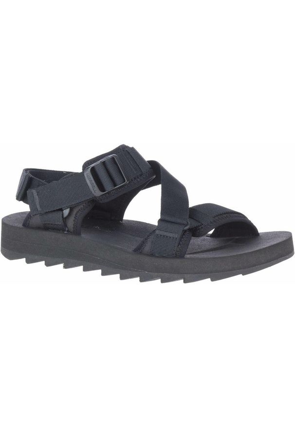 Sandały Turystyczne Lifestyle Męskie Merrell Alpine Strap. Kolor: czarny. Sport: turystyka piesza
