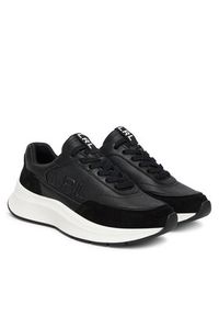 Lauren Ralph Lauren - LAUREN RALPH LAUREN Sneakersy 802974376002 Czarny. Kolor: czarny. Materiał: skóra #5