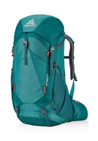 Gregory plecak Amber 34 damski kolor zielony duży gładki. Kolor: zielony. Materiał: materiał. Wzór: gładki #1