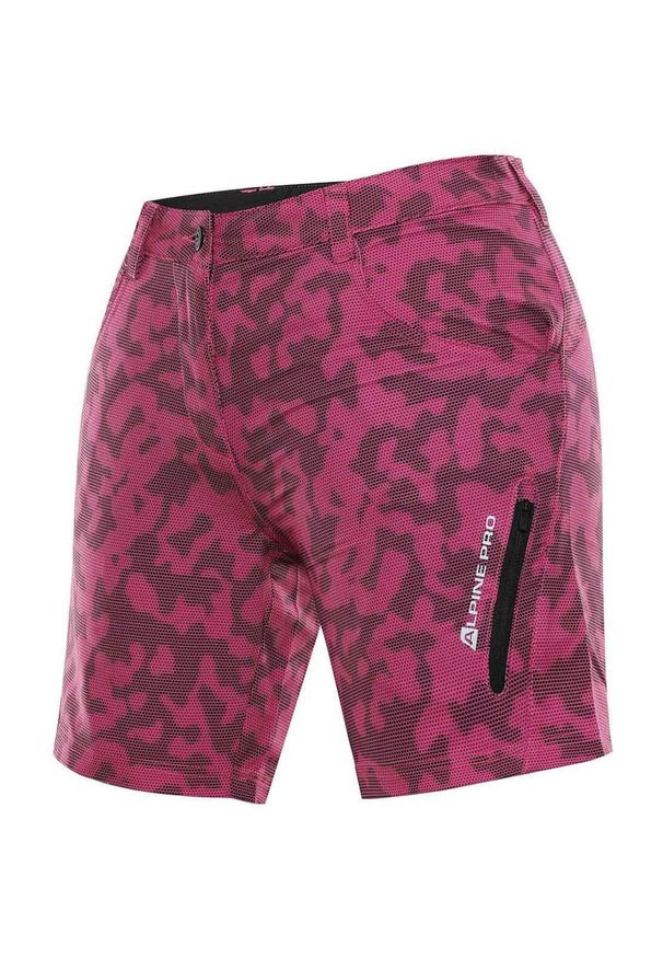 ALPINE PRO - Krótkie Spodenki Damskie Alpine Pro Trenta 3 - Lekki i Oddychający Styl. Kolor: zielony. Materiał: elastan, poliester. Długość: krótkie. Sport: turystyka piesza
