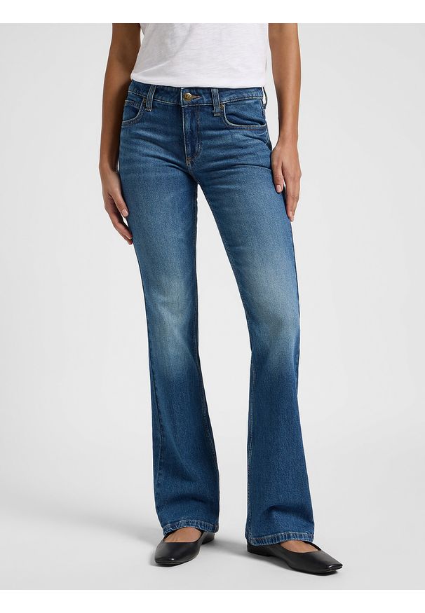Lee - LEE DAMSKIE SPODNIE JEANSOWE LEE JESSICA HIGHER CLIMB 112367527