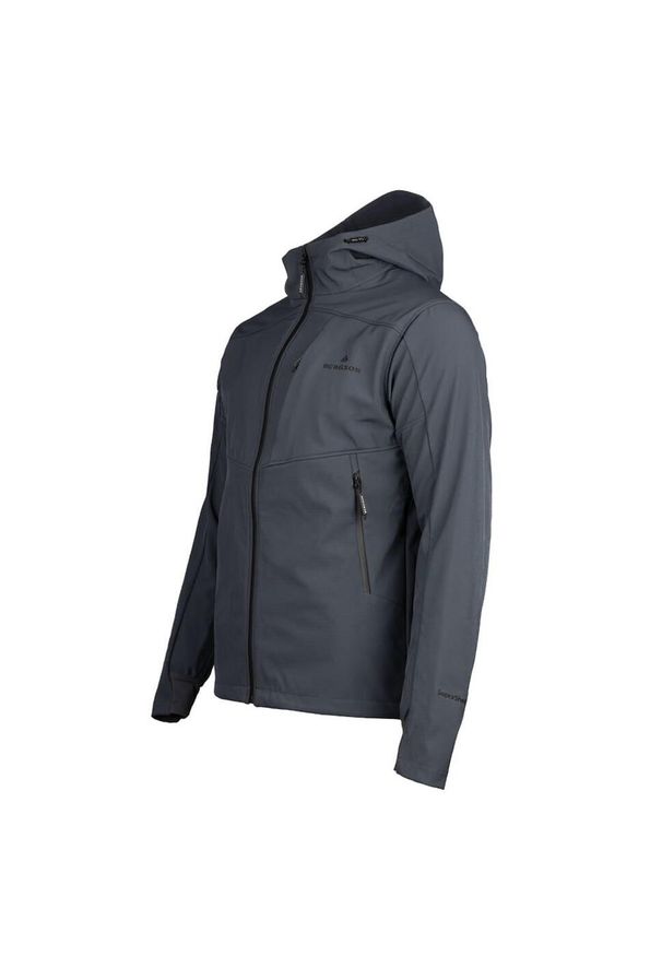 Bergson - Kurtka męska softshell Ventura1 SS. Kolor: brązowy. Materiał: softshell