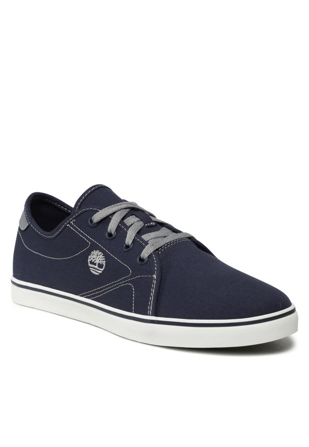 Tenisówki Timberland Skape Pk Canv Vulc Ox Basic TB0A27KJ0191 Navy Canvas. Kolor: niebieski. Materiał: materiał