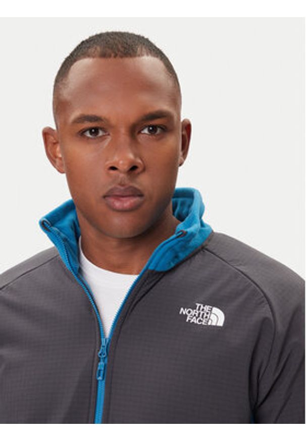 The North Face Polar 1/2 Glacier NF0A89JH Niebieski Regular Fit. Kolor: niebieski. Materiał: syntetyk