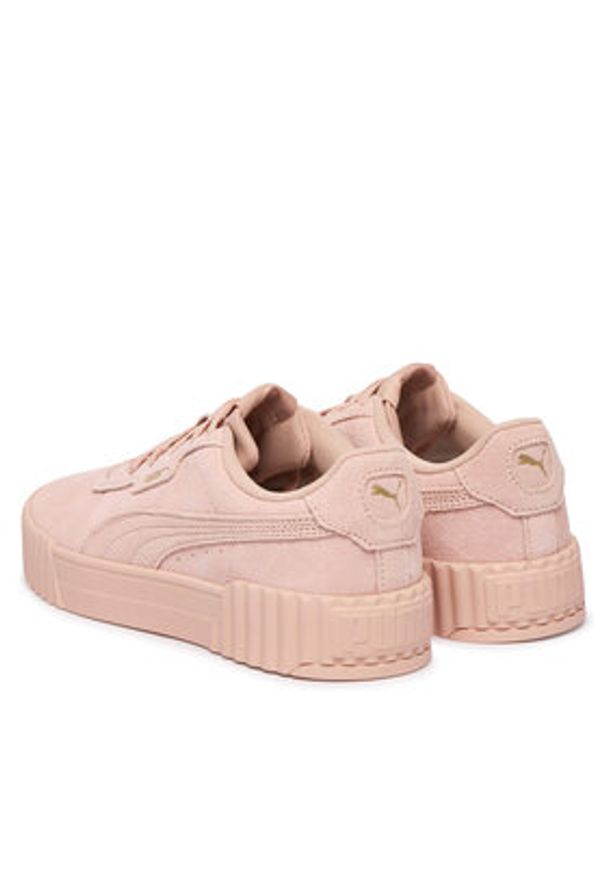 Puma Sneakersy Carina 3.0 SD 400721 02 Różowy. Kolor: różowy. Materiał: skóra, zamsz
