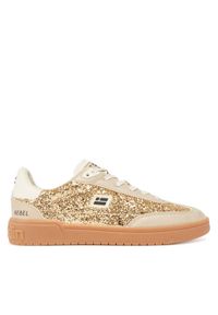 Sneakersy D.Franklin. Kolor: złoty