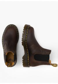 Dr. Martens - Sztyblety Unisex brązowe DR. MARTENS 2976 BEX. Okazja: na co dzień, na spacer. Kolor: czarny. Styl: casual #4