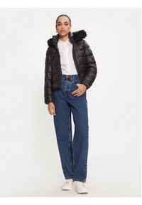 TOMMY HILFIGER - Tommy Hilfiger Kurtka puchowa WW0WW43520 Czarny Regular Fit. Kolor: czarny. Materiał: syntetyk #5
