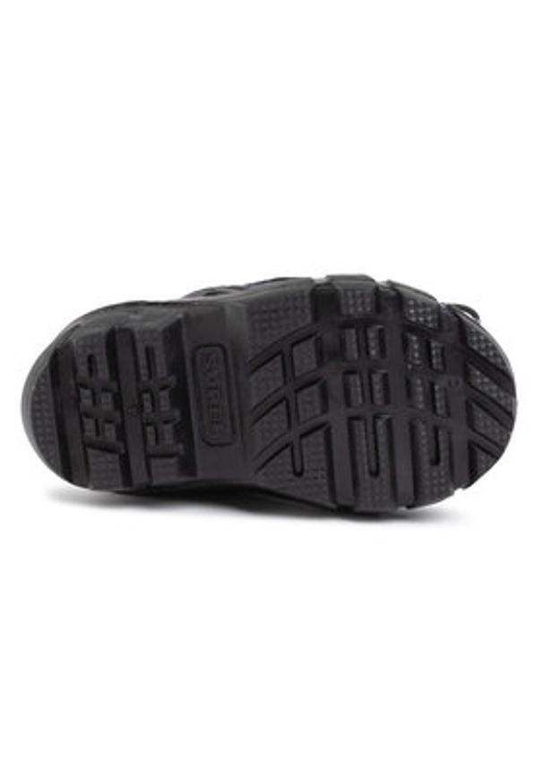 sorel - Sorel Śniegowce Childrens Flurry NC1695 Czarny. Kolor: czarny. Materiał: materiał