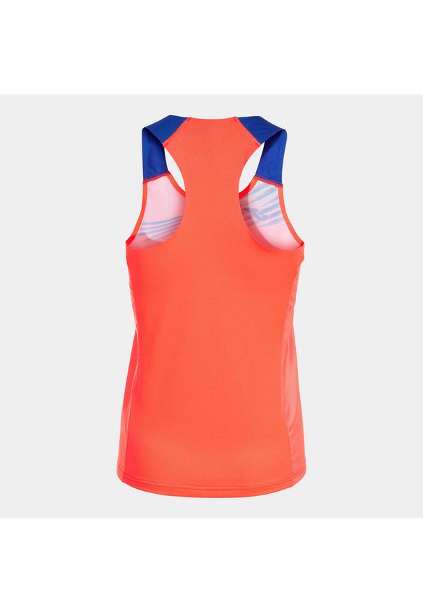 Joma Elite X damski top fluor koral/royal S. Kolor: czerwony, niebieski, różowy, wielokolorowy