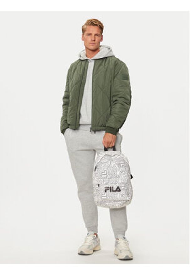 Fila Plecak Bend Back To School Map Aop Backpack Sâcool Two FBT0001.13239 Biały. Kolor: biały. Materiał: materiał