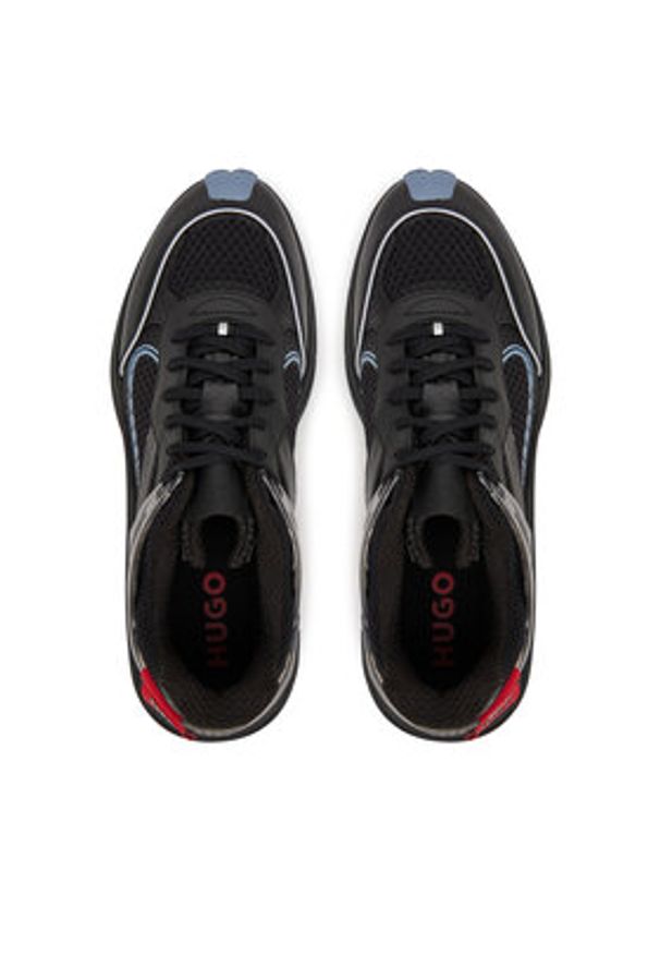 Hugo - HUGO Sneakersy 50543305 Czarny. Kolor: czarny. Materiał: skóra