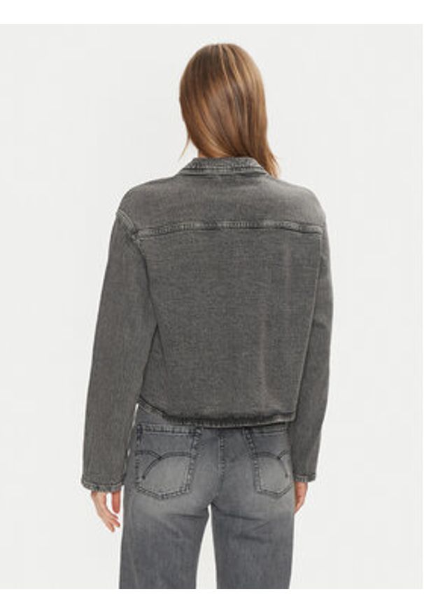 Vero Moda Kurtka jeansowa Ellas 10321886 Szary Regular Fit. Kolor: szary. Materiał: bawełna