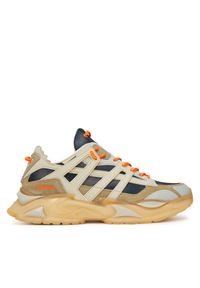 Sneakersy Guess. Kolor: beżowy