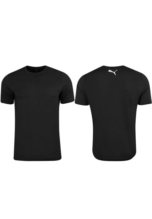 Koszulka damska T-shirt sportowy Puma blank base. Kolor: czarny