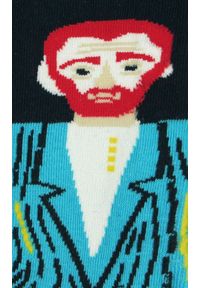 His Story - Skarpetki Bawełniane - Tematyczne - Asymetryczne, van Gogh. Kolor: wielokolorowy. Materiał: elastan, bawełna, poliamid #7